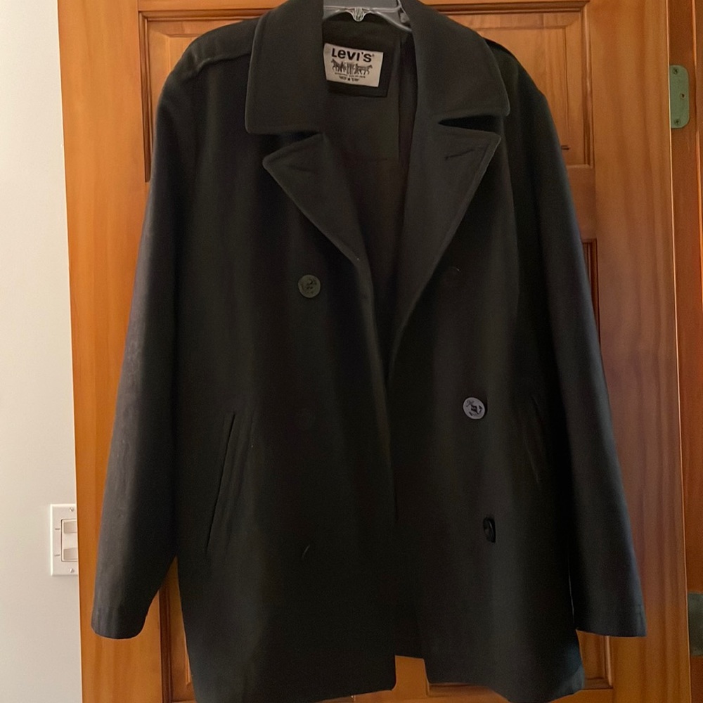 Levi’s wool peacoat